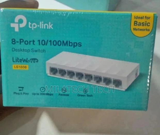 Tplink 8port Switch - main view