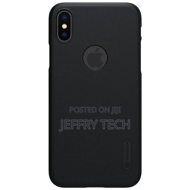 iPhonex or iPhonexs Frosted Nilkiin Cover -Black