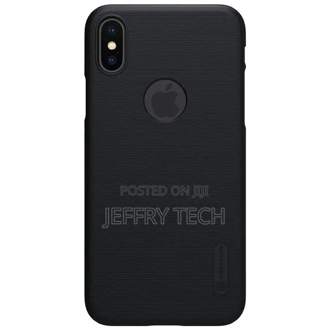 iPhonex or iPhonexs Frosted Nilkiin Cover -Black