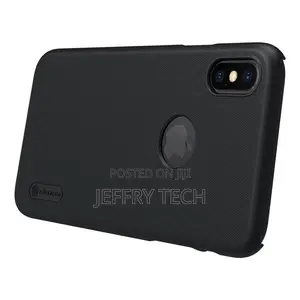 iPhonex or iPhonexs Frosted Nilkiin Cover -Black