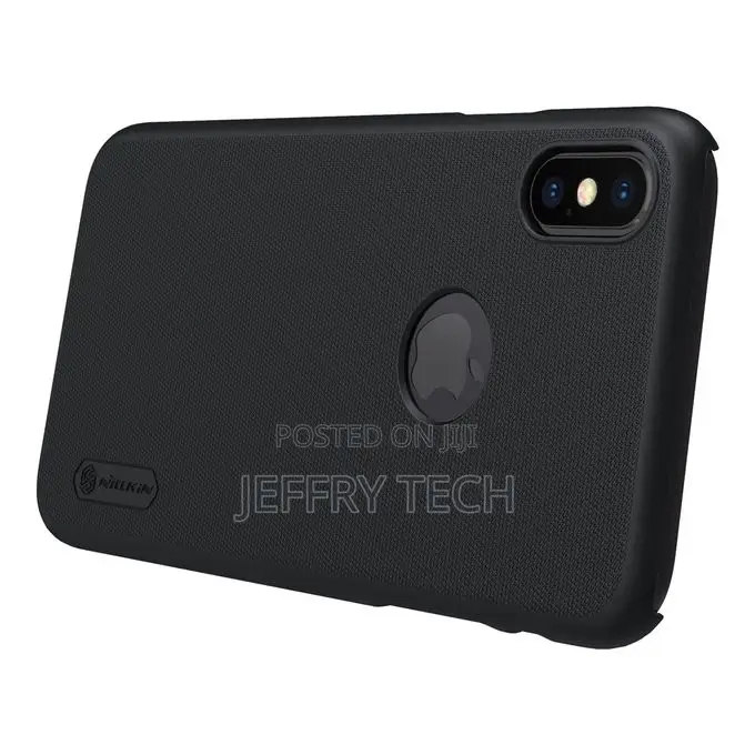 iPhonex or iPhonexs Frosted Nilkiin Cover -Black