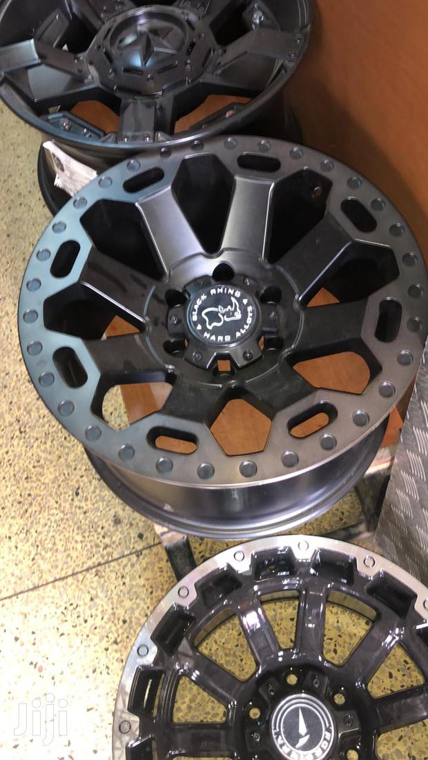 Alloy Rims Set Size 17 Inch 6 Holes Set