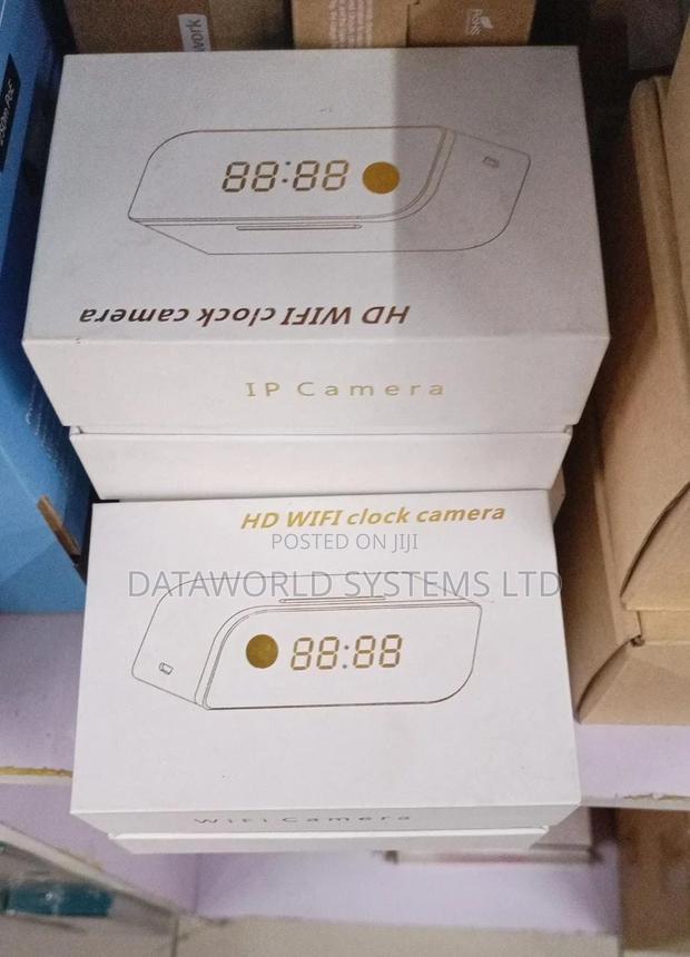 Table Clock HD Wifi Camera