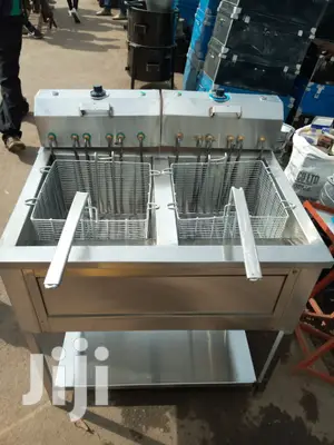 Chip's Fryer Commercial 25+25L With 42kw Heating Elements