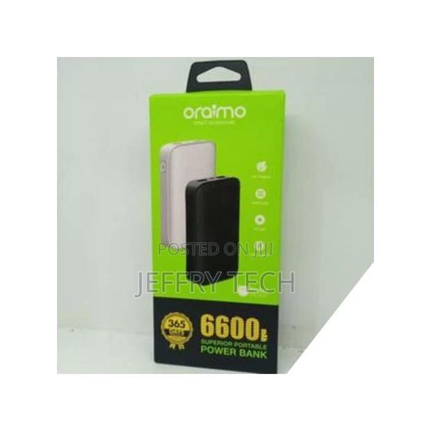 Oraimo Portable Pocket 6600 MAH Power Bank - thumbnail 2