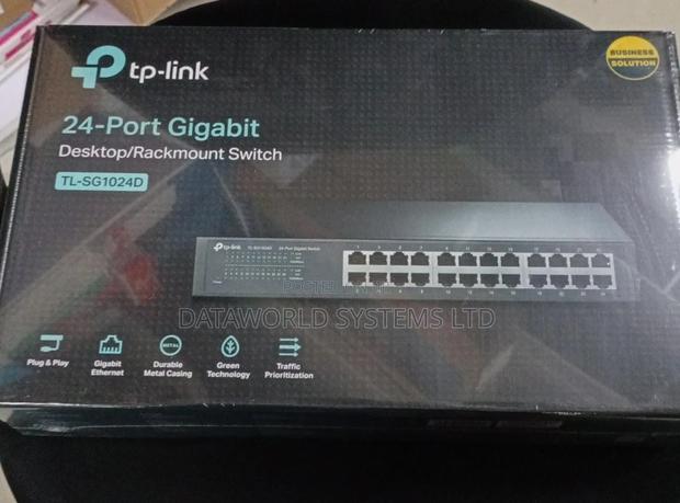 Tplink 24 Ports Gigabit Desktop/Rackmount Switch Tl-Sg1024d