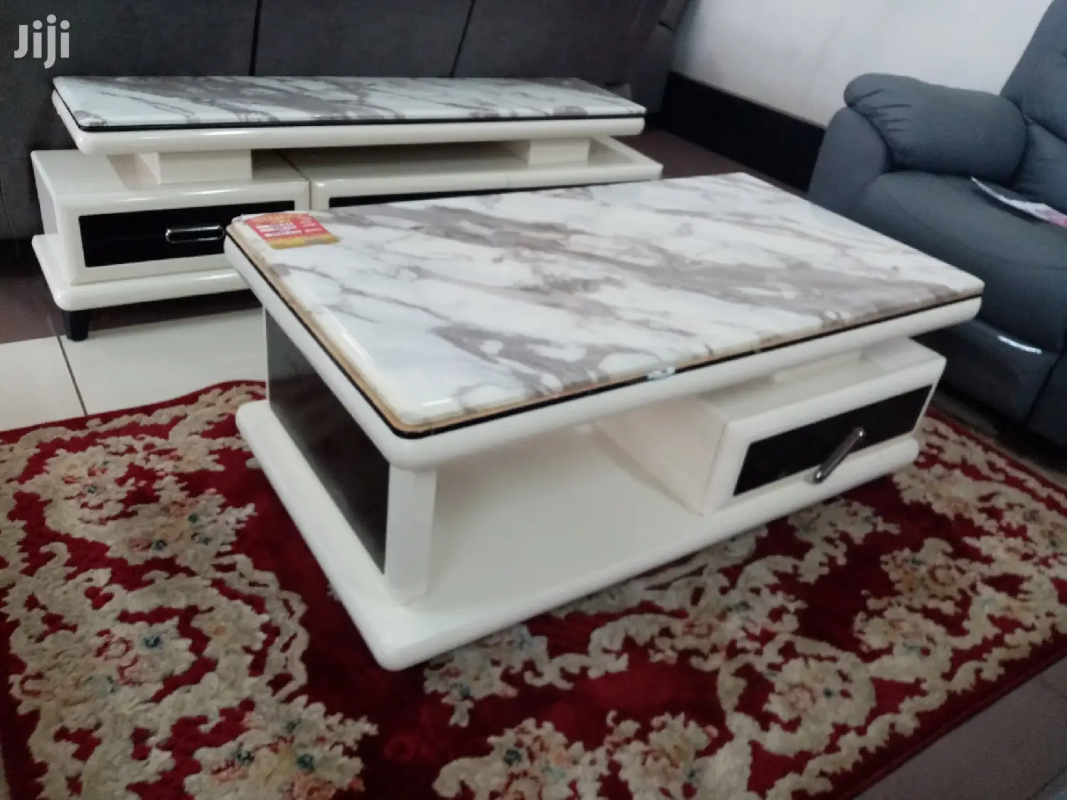 Matching Marble Coffee Table Plus TV Stand