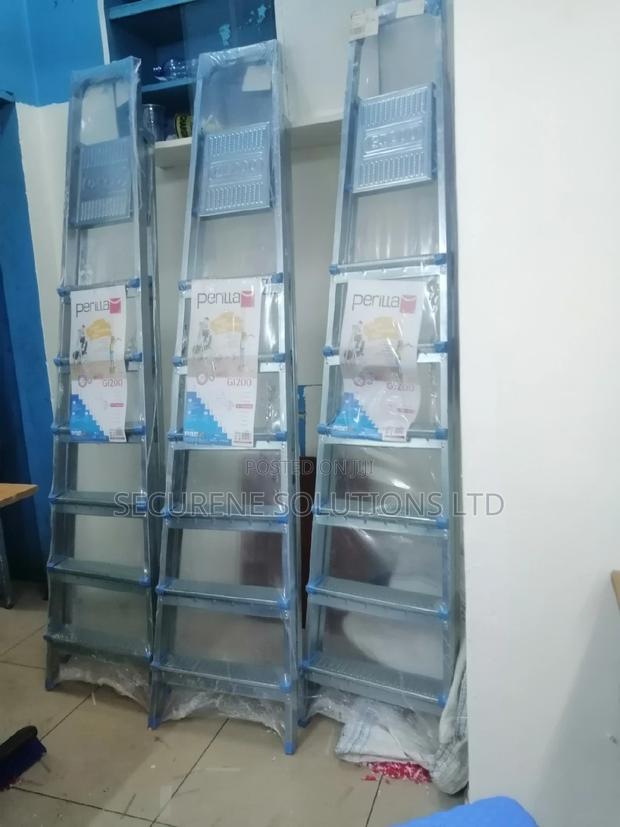 9step Household Step Ladder Aluminium - main view