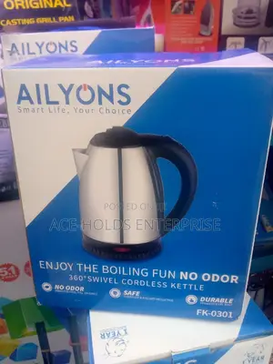 Ailyons Cordless Electric Kettle.