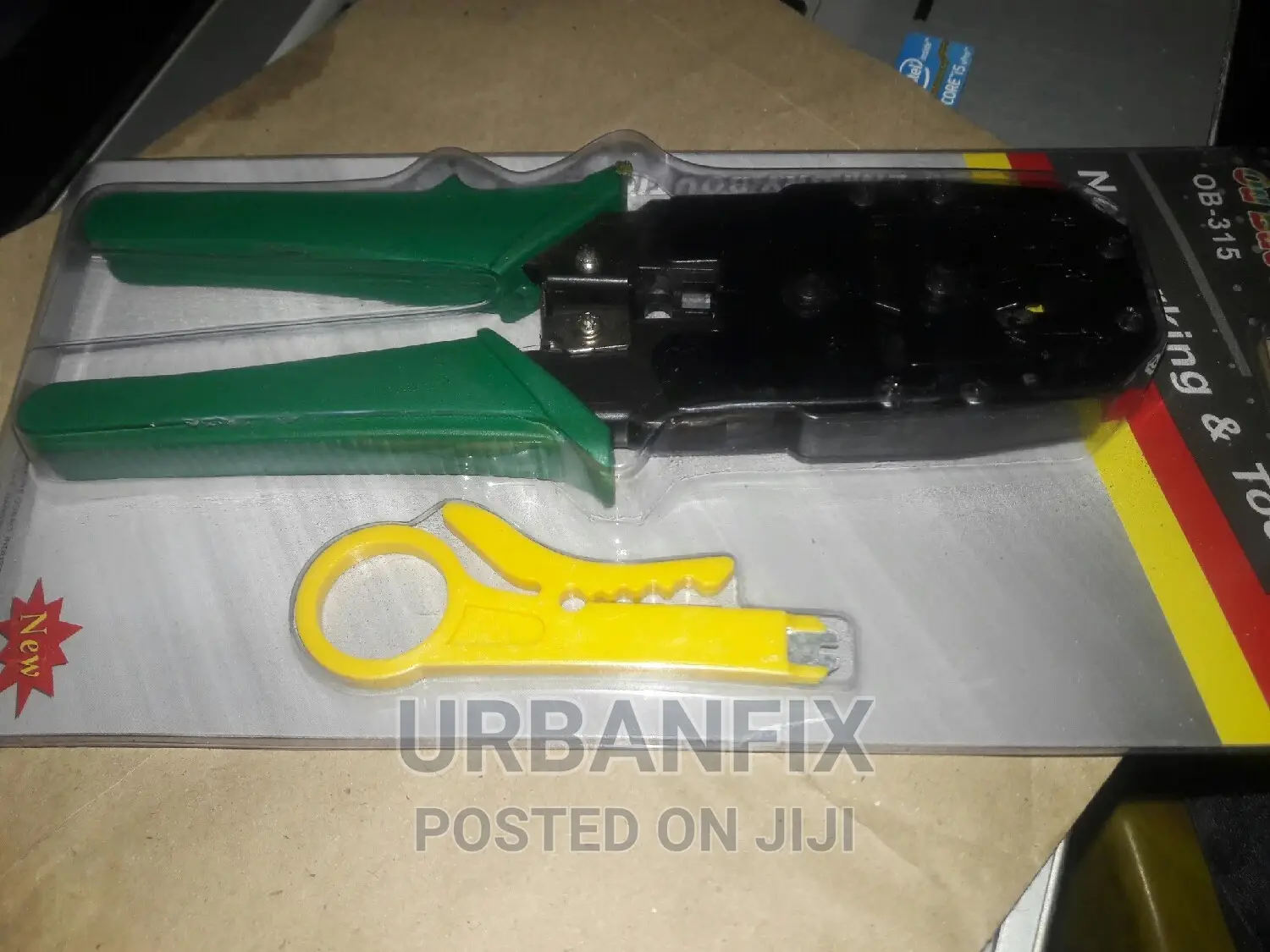 Heavy Duty Networking Crimping Tool and Wire Stripper
