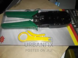 Heavy Duty Networking Crimping Tool and Wire Stripper