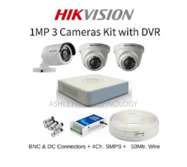 3 CCTV Cameras Dahua With High Clarity