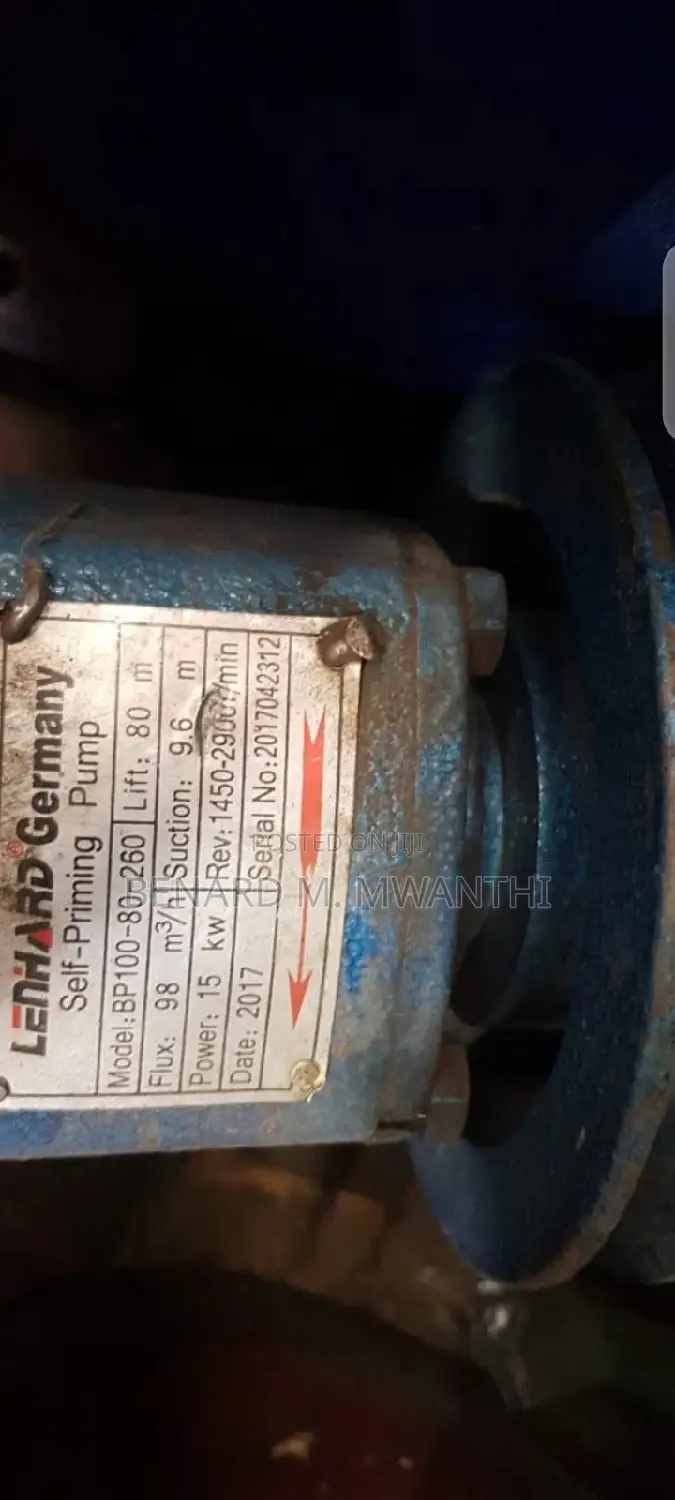 Lenhard Germany Bare Pump.