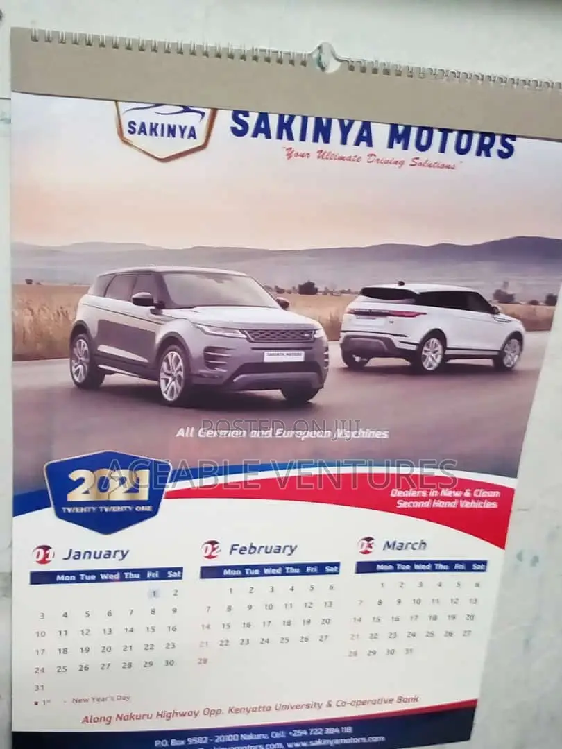 Calendar Printing