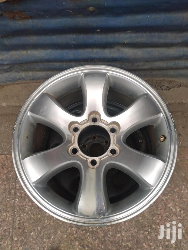 Original Rim Size 17 Inch for Landcruiser Prado 120.