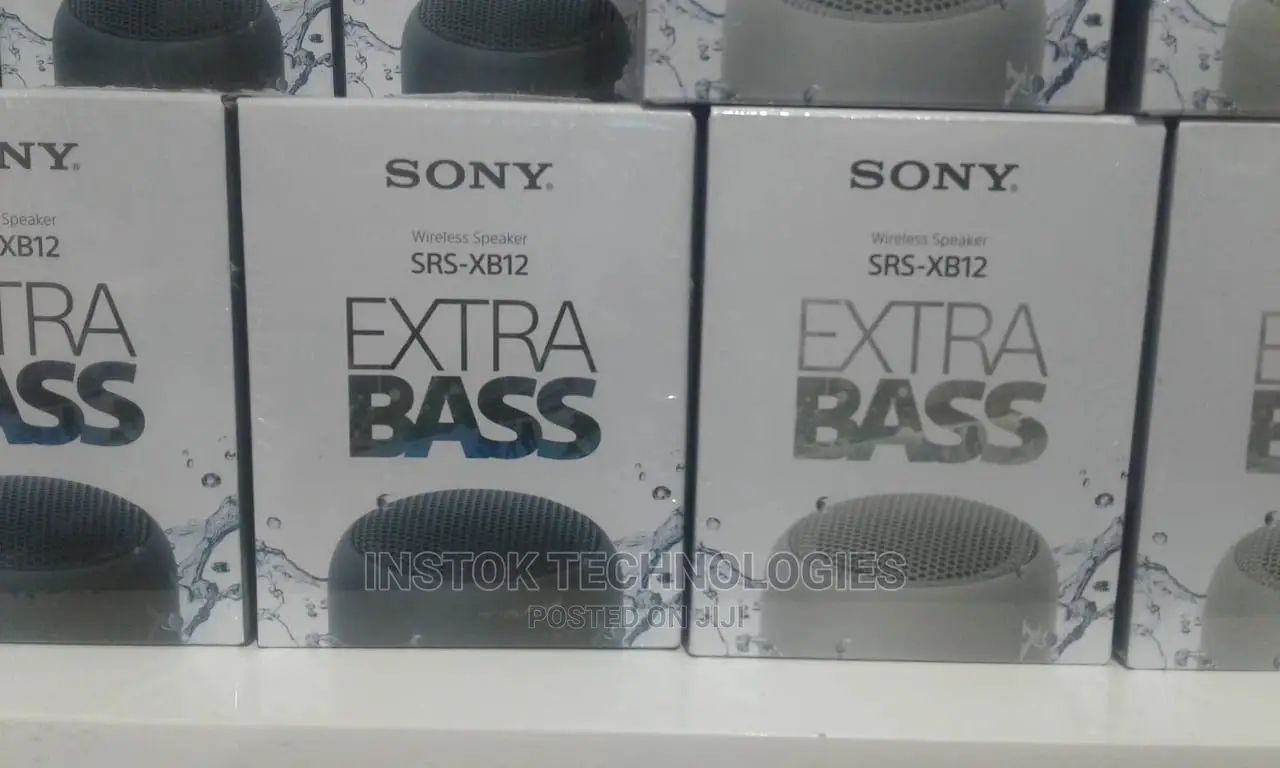 SONY SRS-Xb12 Mini Waterproof Bluetooth Speaker
