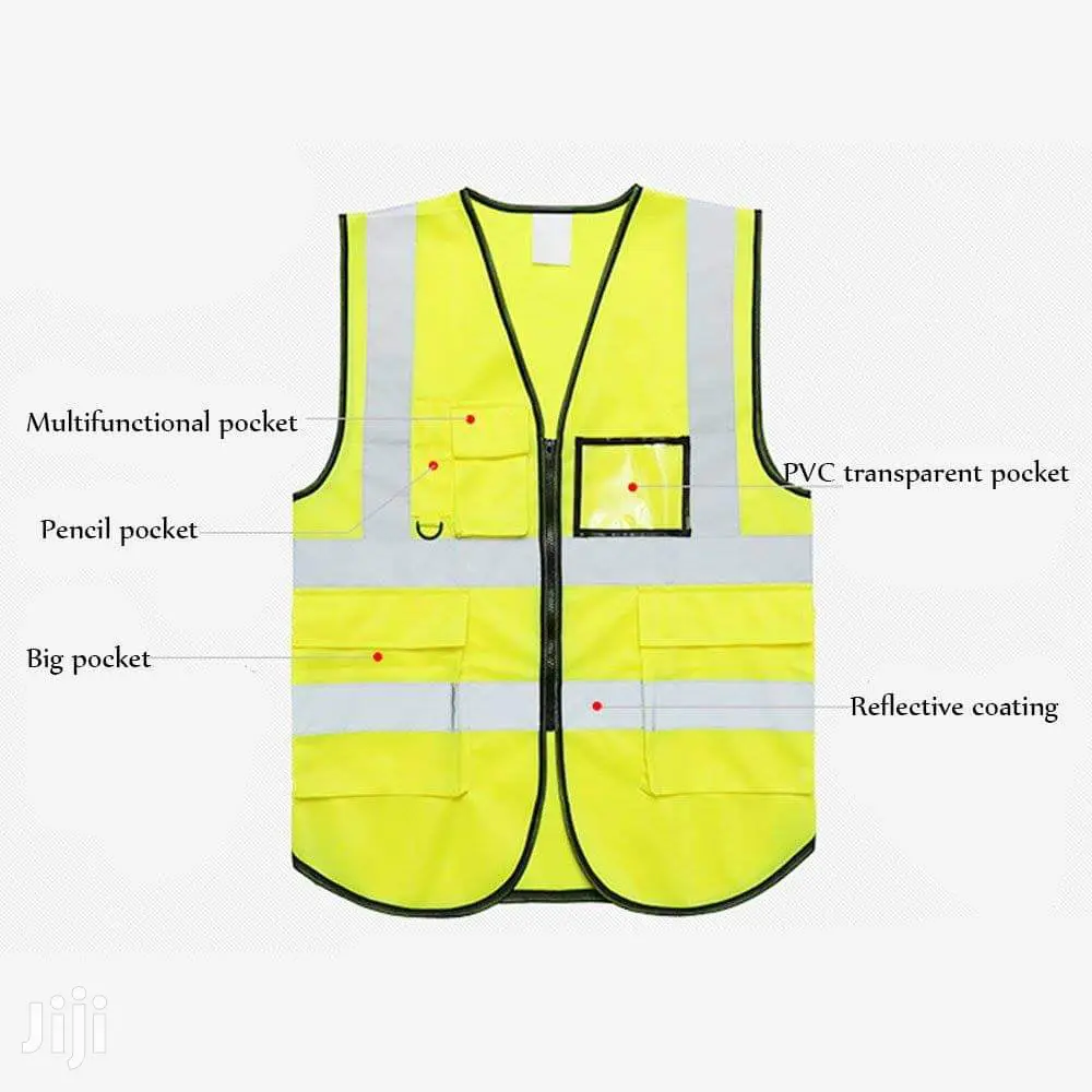 Reflective Jacket/ Vest With Pockets