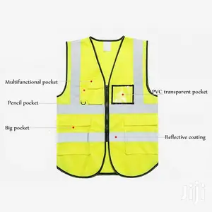 Reflective Jacket/ Vest With Pockets
