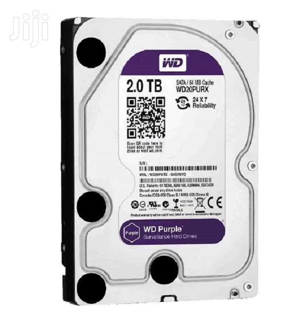 Purple Surveillance 2TB Hard Drive - main view
