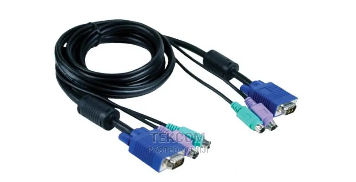 The Dkvm‐Cb Keyboard, Video, And Mouse Kvm Cable
