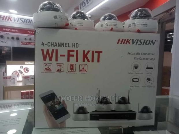 WIFI Kit, 4 Pcs 4mp Cameras, 4 CH NVR And1tb Pre-Installed - main view