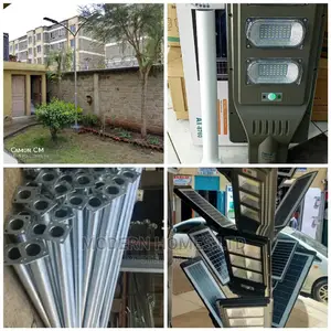 Quality Street Light Poles Plus Solar Streetlights