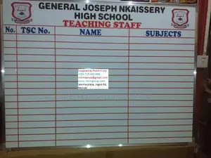 Teaching Staff Board 120cmx60cm