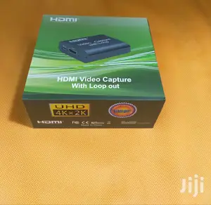 Hdmi Capture Card ( Uhd ×) 1080p With Loop Out