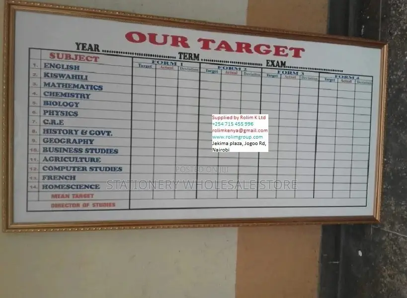 Target Board 120cmx90cm