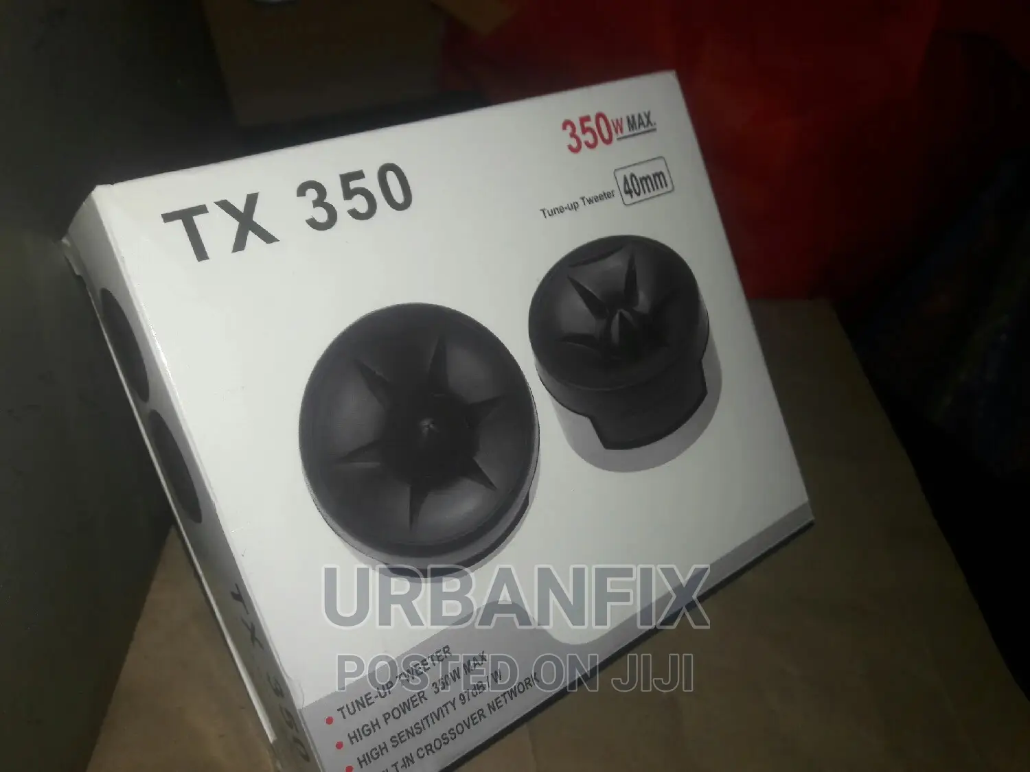 Powerful TX 350 Tune-up Tweeters