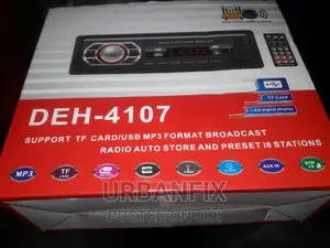 Generic DEH-4107 Car Radio With FM/USB/MP3 Player