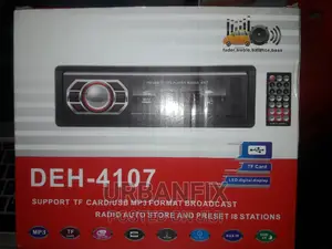 Generic DEH-4107 Car Radio With FM/USB/MP3 Player