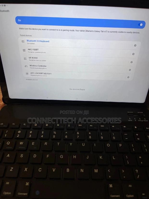 Samsung Galaxy Tab A7 "10.4" 2020 Bluetooth Keyboard Case - thumbnail 7