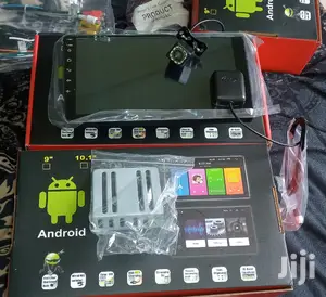New 9" Touch Car Screen Android Radio + Reverse Camera + GPS