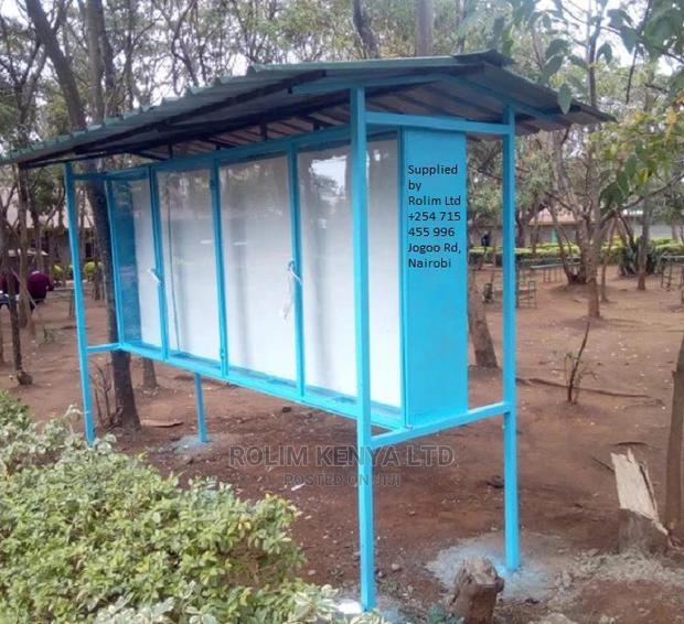 Notice Board With Canopy 8ftx4ft - main view