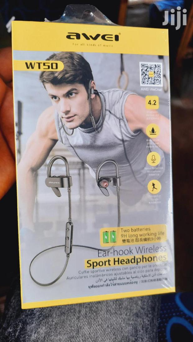 Awei WT 50 Ear-Hook Wireless Earphone. - main view