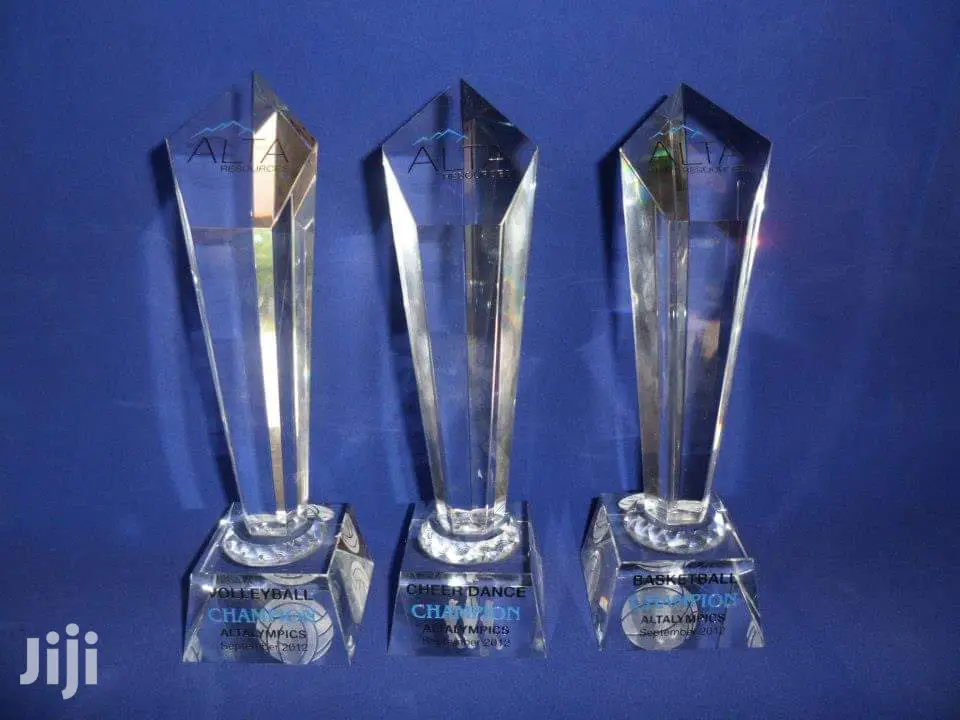 Trophies, Medals, Glass Awards Etc