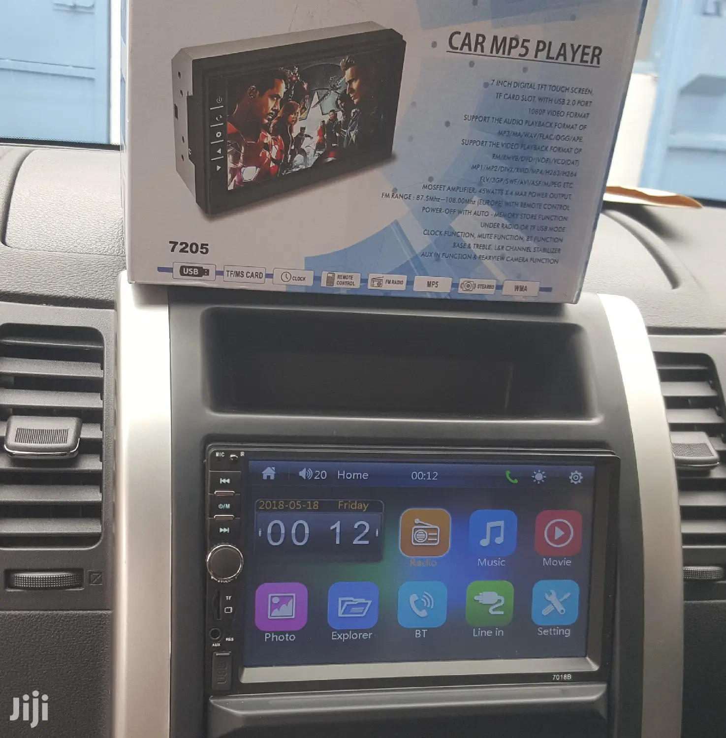 New Car Mp5 Radio With Usb/Bluetooth/Fm Radio