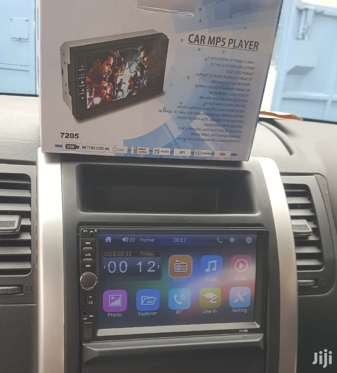 Car Mp5 Radio With Bluetooth/Usb/Fm Radio