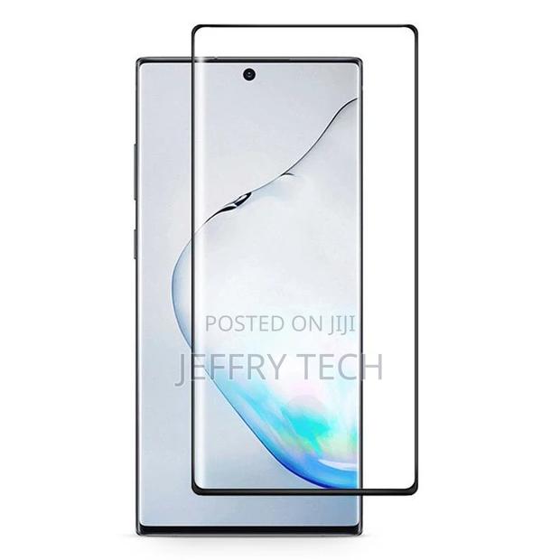 Galaxy Note 10 Full Screen Tempered Glass Film(Black) - main view