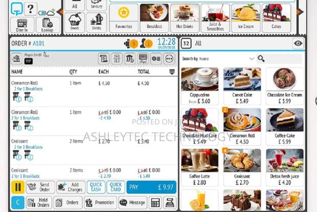 Bakery Shop Point of Sale Stock and Management Software