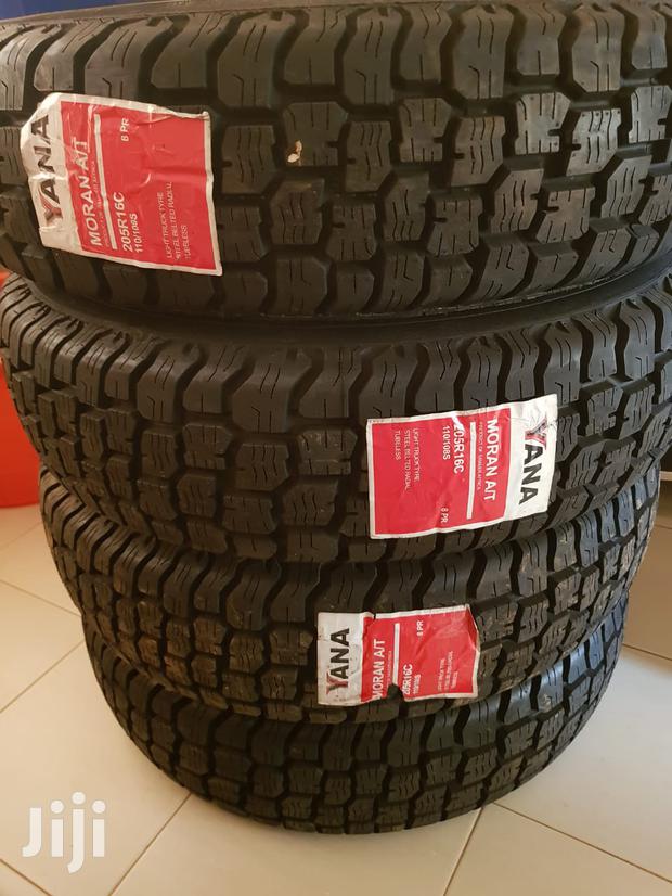 Yana Tires Size 205 R16.