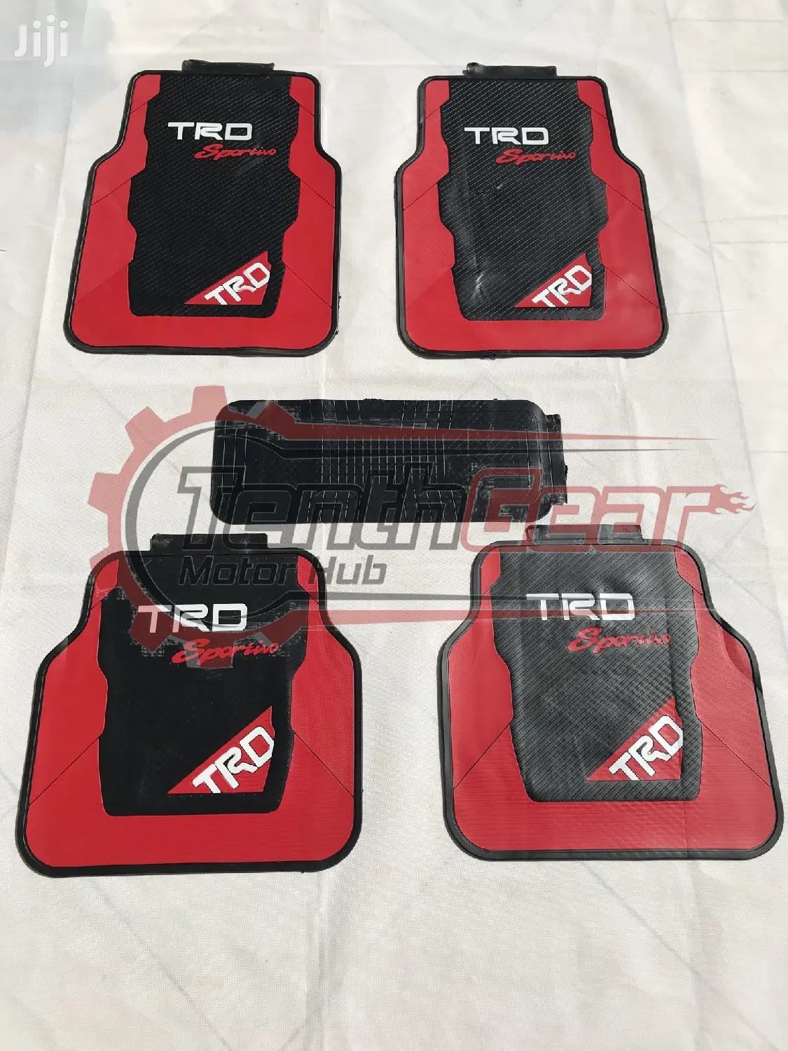 TRD Floormats Carmats Red
