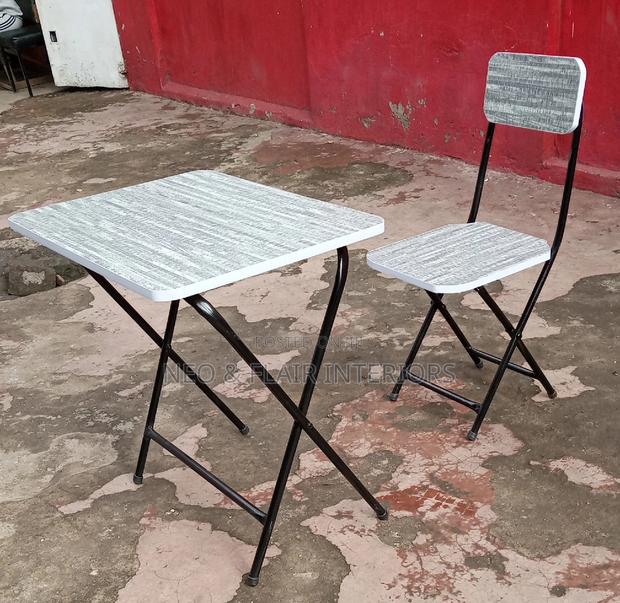 Foldable Study Table N Chair - main view