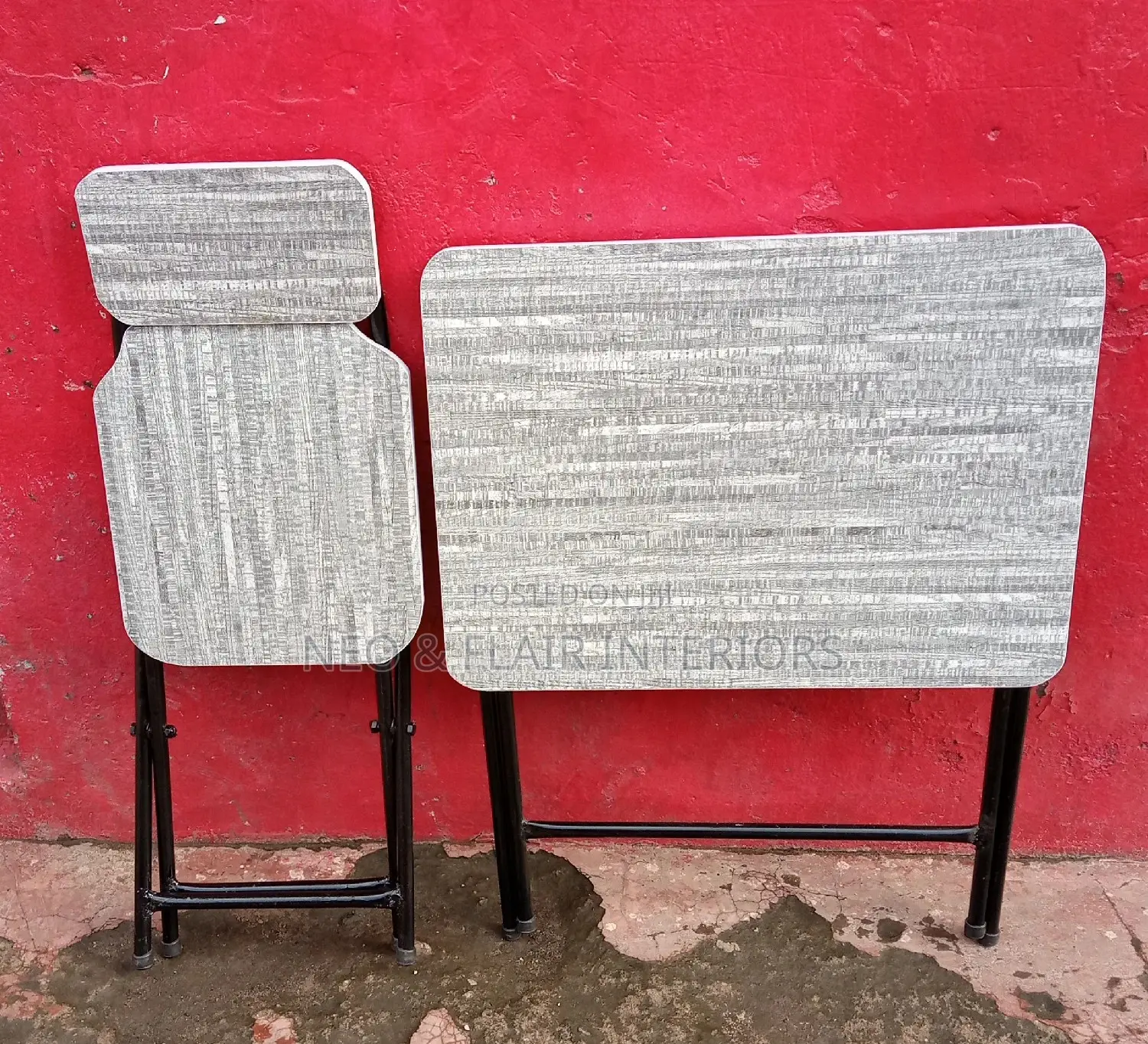 Foldable Study Table N Chair