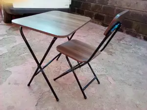Foldable Study Table N Chair