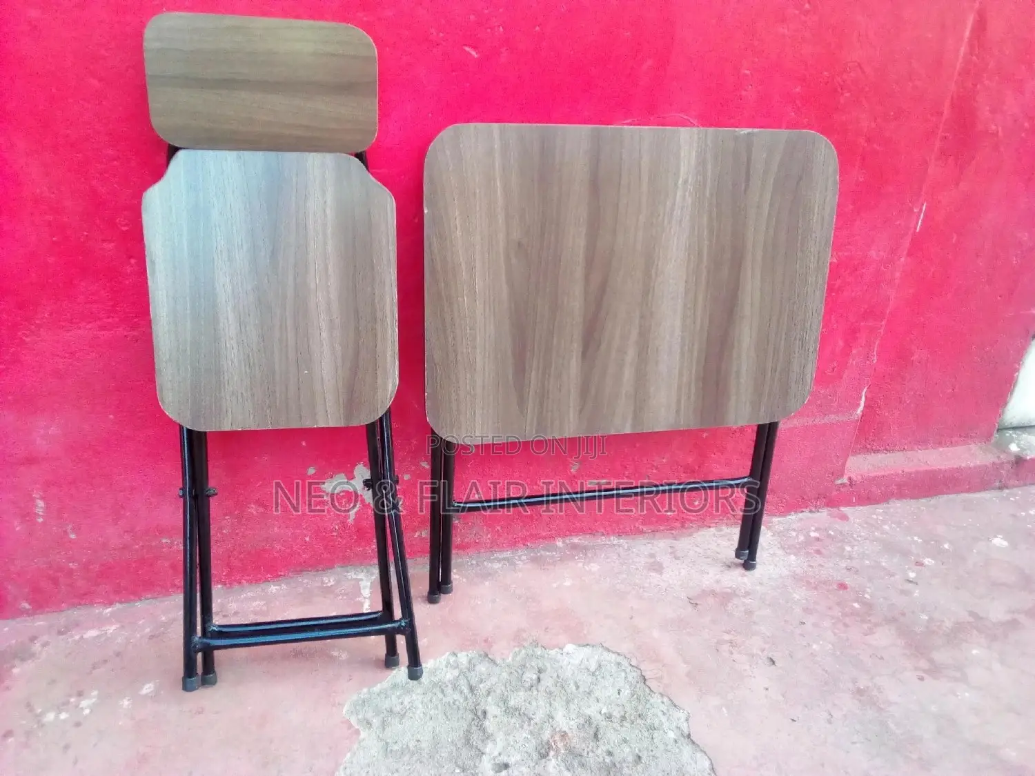 Foldable Study Table N Chair
