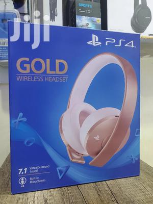 Ps4 Wireless Gaming Headset[Gold] - thumbnail 2