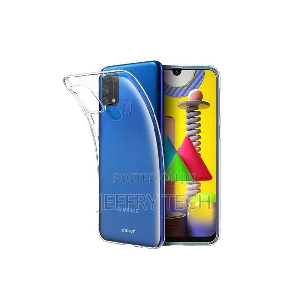 Clear Case for Samsung M31`(Black)