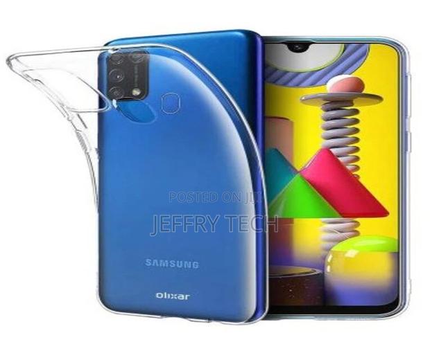 Clear Case for Samsung M31`(Black) - thumbnail 2